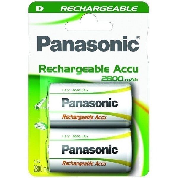 Panasonicin ladattava akku NiMh 2800mAh P20P/2B