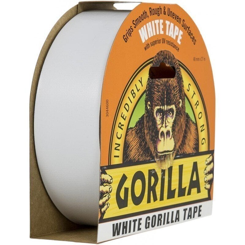 Gorilla teippi White 27m hinta ja tiedot | Käsityökalut | hobbyhall.fi