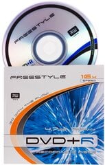 Omega Freestyle DVD+R 4.7GB 16x kotelo hinta ja tiedot | Vinyylilevyt, CD-levyt, DVD-levyt | hobbyhall.fi