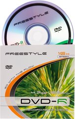 Omega Freestyle DVD-R 4.7GB 16x turvapaketti hinta ja tiedot | Vinyylilevyt, CD-levyt, DVD-levyt | hobbyhall.fi