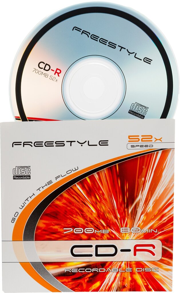 Omega Freestyle CD-R 700MB 52x Safe Pack hinta ja tiedot | Vinyylilevyt, CD-levyt, DVD-levyt | hobbyhall.fi