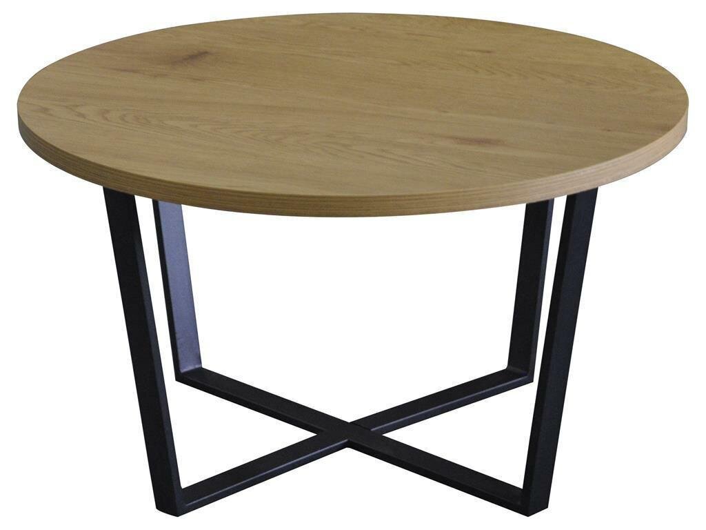 Sohvapöytä AMBLE D77xH44cm, luonnollinen hinta ja tiedot | Sohvapöydät | hobbyhall.fi