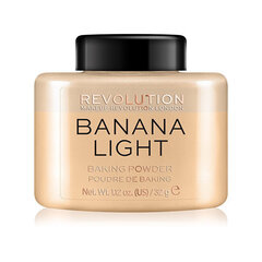 Puuteri Makeup Revolution London Baking Powder 32 g, Banana Light hinta ja tiedot | Meikkivoiteet ja puuterit | hobbyhall.fi