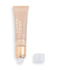 Nestemäinen meikkivoide Makeup Revolution London Superdewy Skin Tint 55 ml, Medium Light hinta ja tiedot | Meikkivoiteet ja puuterit | hobbyhall.fi