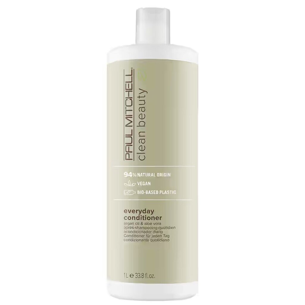 Paul Mitchell Clean Beauty Everyday hoitoaine arganöljyllä ja aloe veralla, 1000 ml hinta ja tiedot | Hoitoaineet | hobbyhall.fi