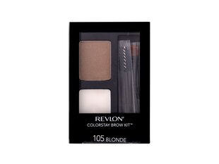 Kulmakarvasetti Revlon Colorstay Brow Kit sävy 105 Blonde, 2,42 g hinta ja tiedot | Silmämeikit | hobbyhall.fi