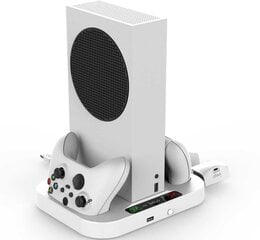 Ipega XBS012 Dual Game Controller -lataustelakka Xbox Series hinta ja tiedot | Ohjaimet ja lisätarvikkeet | hobbyhall.fi