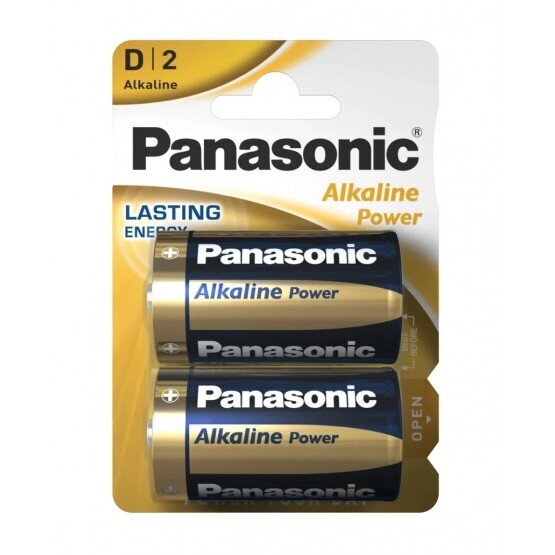 Panasonic Alkaline Power -akku LR20APB/2BP hinta ja tiedot | Paristot | hobbyhall.fi