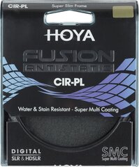 Hoya suodatin pyöreä polarisaattori Fusion Antistaattinen 40,5 mm hinta ja tiedot | Hoya Filters Puhelimet, älylaitteet ja kamerat | hobbyhall.fi
