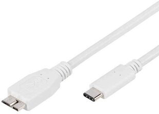 Vivanco-kaapeli USB-C - microUSB 3.0 1m (45275) hinta ja tiedot | Puhelinkaapelit | hobbyhall.fi