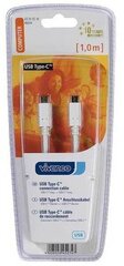 Vivanco-kaapeli USB-C 1m (45293) hinta ja tiedot | Puhelinkaapelit | hobbyhall.fi