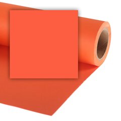 Colorama-tausta 2,72x11m, mandariini (195) hinta ja tiedot | Colorama Kamerat ja tarvikkeet | hobbyhall.fi