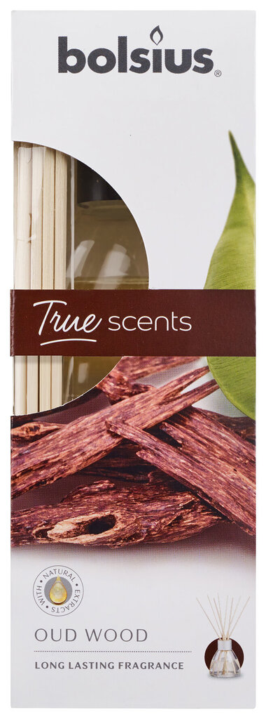 Bolsius Huonetuoksu True Scents Oud Wood, 45 ml hinta ja tiedot | Huonetuoksut | hobbyhall.fi