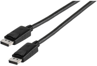 Vivanco-kaapeli DisplayPort 3m (45518) hinta ja tiedot | Kaapelit ja adapterit | hobbyhall.fi
