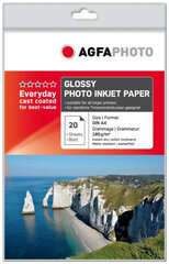 Agfaphoto valokuvapaperi A4 Everyday Glossy 180g 20 arkkia hinta ja tiedot | Toimistotarvikkeet | hobbyhall.fi