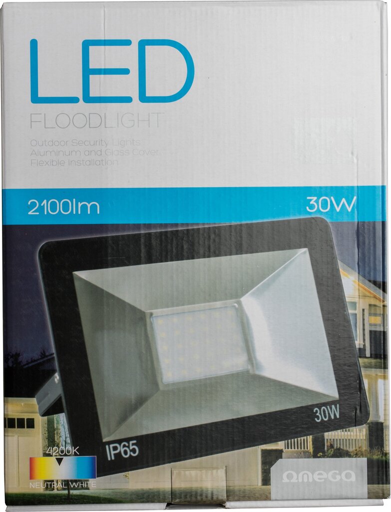 Omega LED valonheitin 30W 4200K (43861) hinta ja tiedot | Retkilamput | hobbyhall.fi