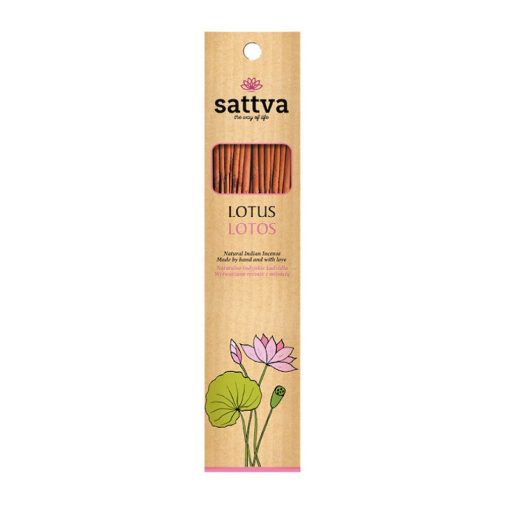 Suitsukkeet Sattva Ayurveda Lotus, 15 kpl. hinta ja tiedot | Huonetuoksut | hobbyhall.fi