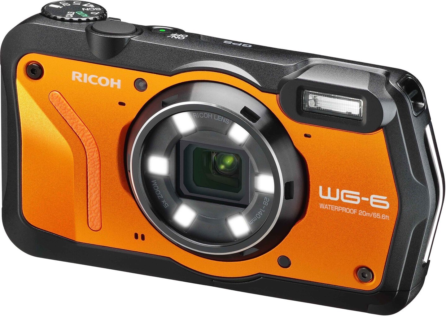 Ricoh WG-6, oranssi hinta ja tiedot | Kamerat | hobbyhall.fi