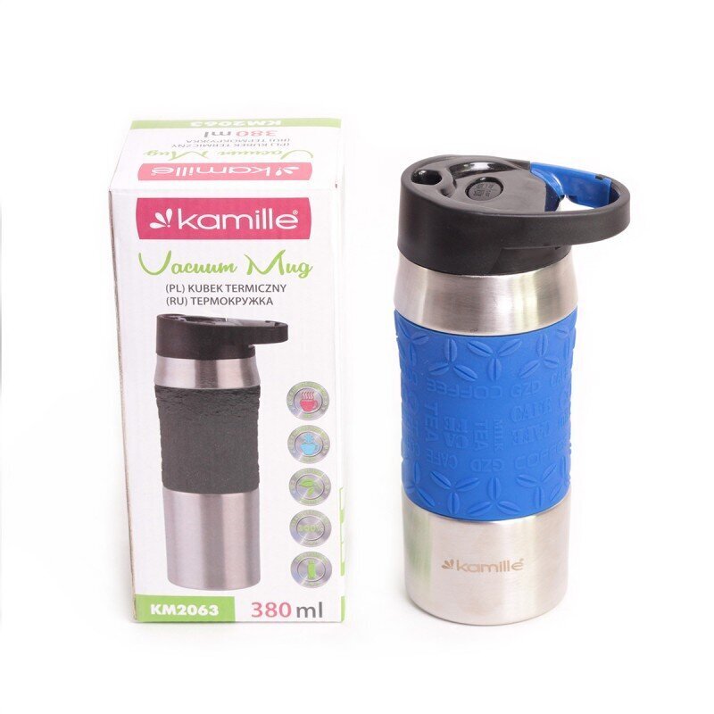 Termosmuki KAMILLE 380 ml hinta ja tiedot | Termoskannut ja termosmukit | hobbyhall.fi