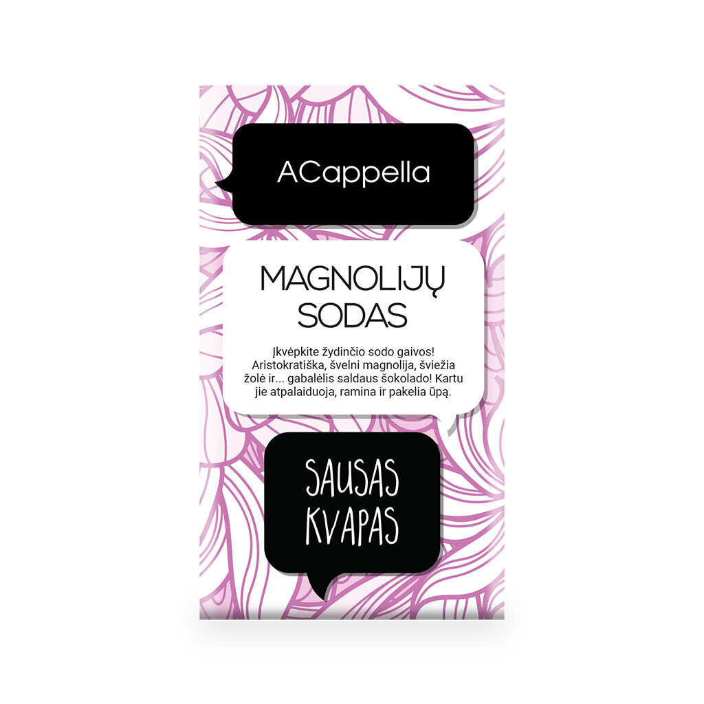 Huonetuoksu Acappella Magnolia Garden, 11 g hinta ja tiedot | Huonetuoksut | hobbyhall.fi