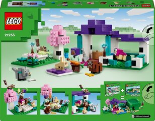 21253 LEGO® Minecraft eläinsuoja hinta ja tiedot | LEGOT ja rakennuslelut | hobbyhall.fi