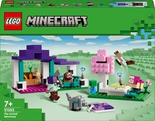 21253 LEGO® Minecraft eläinsuoja hinta ja tiedot | LEGOT ja rakennuslelut | hobbyhall.fi