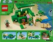 21254 LEGO® Minecraft Kilpikonnarannan talo hinta ja tiedot | LEGOT ja rakennuslelut | hobbyhall.fi