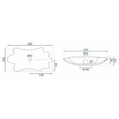 Rea infinity pöytäpesuallas + pistoke hinta ja tiedot | Pesualtaat | hobbyhall.fi