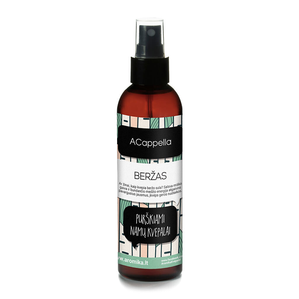 Spray Huonetuoksu ACappella Birch 200 ml hinta ja tiedot | Huonetuoksut | hobbyhall.fi