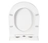 Uf duroplast litteä valkoinen wc-istuin hinta ja tiedot | WC-istuimen lisätarvikkeet | hobbyhall.fi