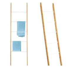 Bambukaappi, 186 cm korkea hinta ja tiedot | Kylpyhuoneen sisustus | hobbyhall.fi
