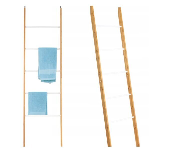 Bambukaappi, 186 cm korkea hinta ja tiedot | Kylpyhuoneen sisustus | hobbyhall.fi