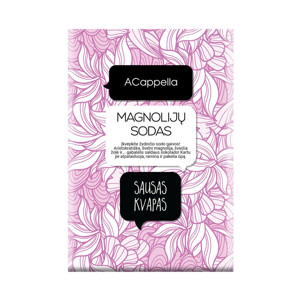 Kuiva kodin tuoksu ACappella Magnolia Garden 70 g hinta ja tiedot | Huonetuoksut | hobbyhall.fi