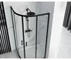 Rea look musta suihkukaappi 80x80 hinta ja tiedot | Suihkukaapit ja suihkunurkat | hobbyhall.fi