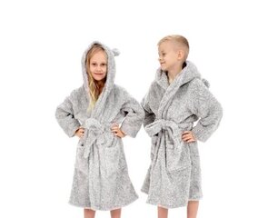 Harmaa nalle lasten kylpytakki 2 hinta ja tiedot | Tyttöjen kylpytakit ja pyjamat | hobbyhall.fi