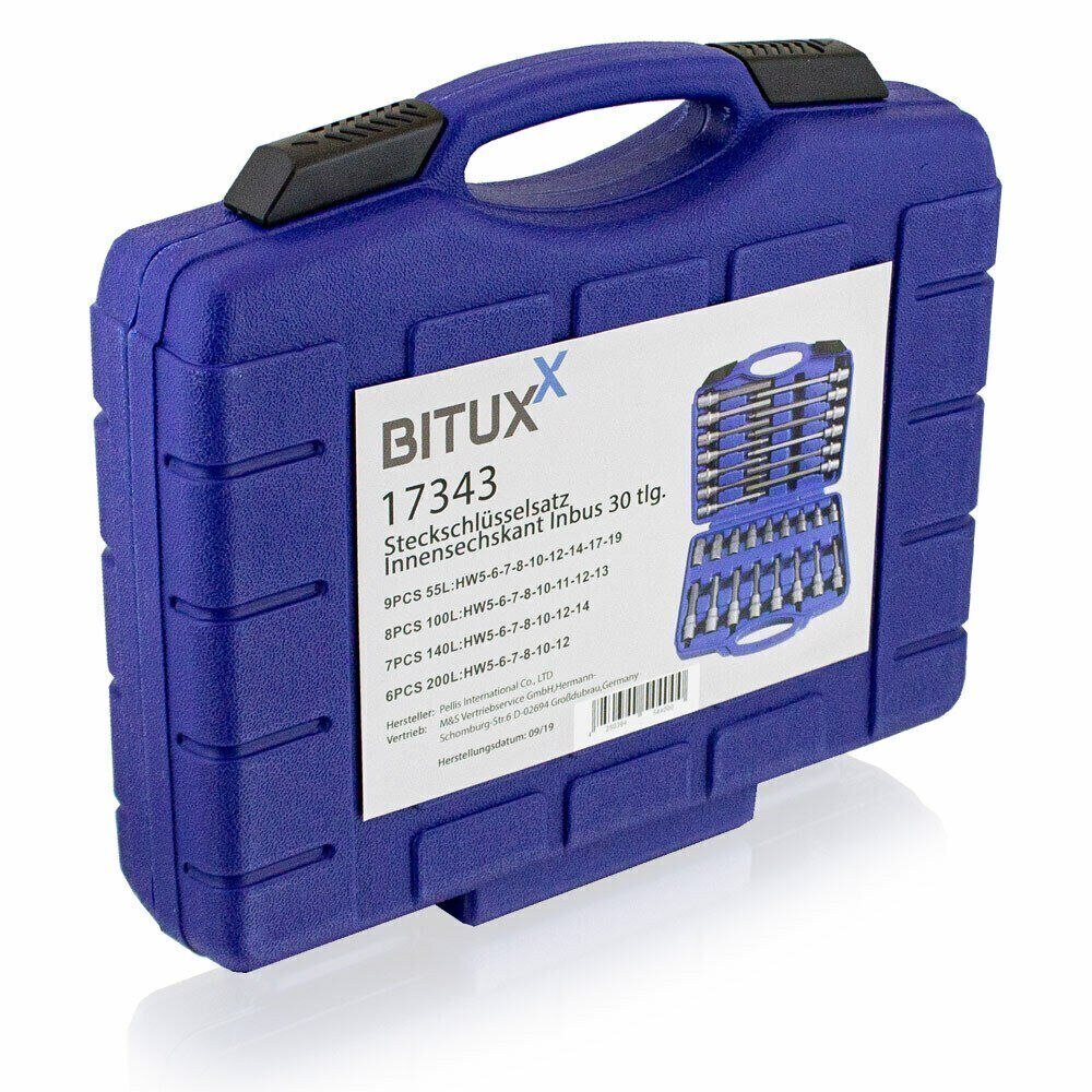 Työkalusarja Bituxx, 30 kpl hinta ja tiedot | Käsityökalut | hobbyhall.fi