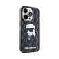 KARL LAGERFELD iPhone 15 Pro (6,1") Alkuperäinen Monogram, Musta hinta ja tiedot | Puhelimen kuoret ja kotelot | hobbyhall.fi