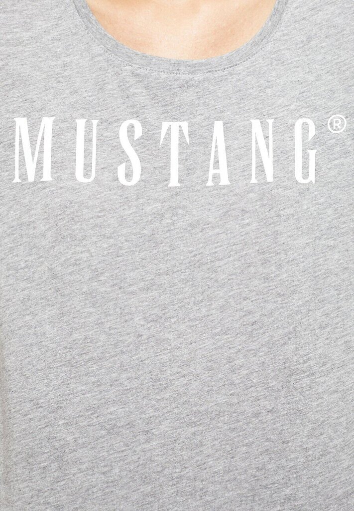 Mustang naisten T-paita 1013933*4140, harmaa 4058823667159 hinta ja tiedot | Naisten T-paidat | hobbyhall.fi
