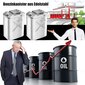 Ruostumattomasta teräksestä valmistettu polttoainesäiliö OMGTMD, 20L, hopea hinta ja tiedot | Lisätarvikkeet autoiluun | hobbyhall.fi