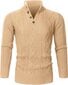 Meilicloth miesten neulepaita, beige 2XL hinta ja tiedot | Miesten neuleet ja villapaidat | hobbyhall.fi