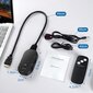 NEWCARE 3 in 1 HDMI Switch 4K kaukosäätimen tuella 3D hinta ja tiedot | Adapterit | hobbyhall.fi