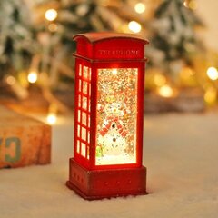 Joulukoristeellinen lamppu, Electronics LV-02, punainen väri hinta ja tiedot | Electronics LV Lahjat ja juhlatarvikkeet | hobbyhall.fi