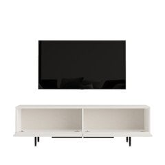 TV-taso, Asir, 160x45,1x35,5 cm, valkoinen hinta ja tiedot | TV-tasot | hobbyhall.fi