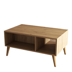 Kahvipöytä, Asir, 90x54x41,6 cm, ruskea hinta ja tiedot | Sohvapöydät | hobbyhall.fi
