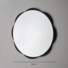 Peili, Asir, 65x65 cm, musta hinta ja tiedot | Peilit | hobbyhall.fi