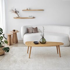 Seinähylly, Asir, 100x25 cm, beige hinta ja tiedot | Hyllyt | hobbyhall.fi