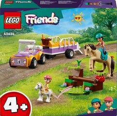 42634 LEGO® Friends hevos- ja ponitraileri hinta ja tiedot | LEGOT ja rakennuslelut | hobbyhall.fi