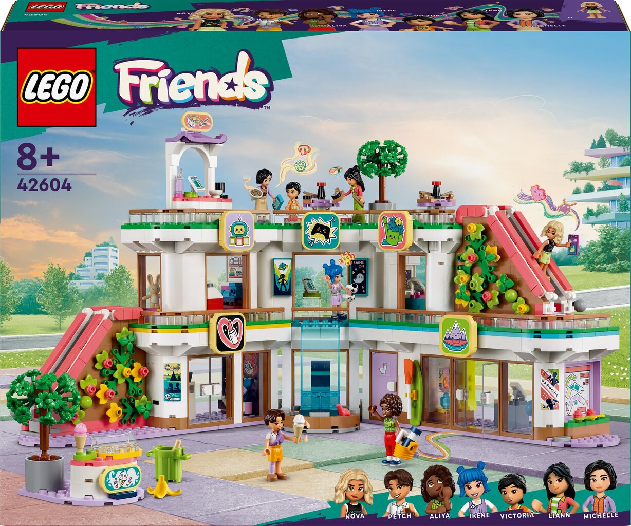 42604 LEGO® Friends Heartlake Cityn ostoskeskus hinta ja tiedot | LEGOT ja rakennuslelut | hobbyhall.fi