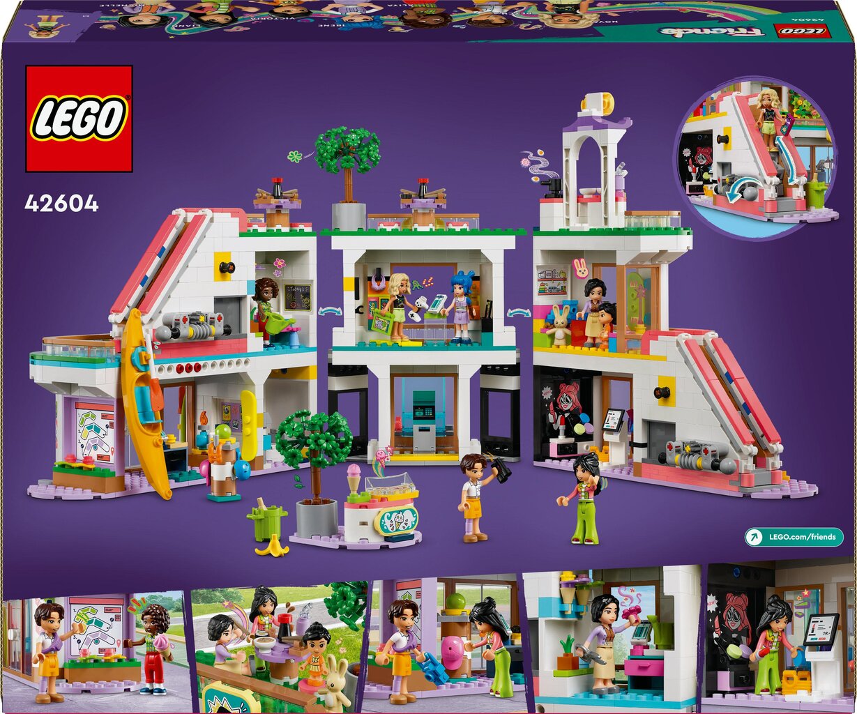 42604 LEGO® Friends Heartlake Cityn ostoskeskus hinta ja tiedot | LEGOT ja rakennuslelut | hobbyhall.fi