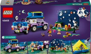 42603 LEGO® Friends Stargazing matkailuauto hinta ja tiedot | LEGOT ja rakennuslelut | hobbyhall.fi